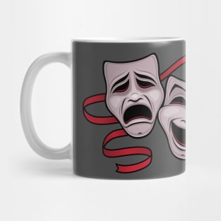 Comedy And Tragedy Theater Masks Mug